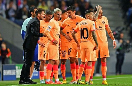 Atletico Madrid thể hiện tinh thần bạc nhược
