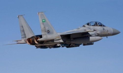  Tiêm kích F-15S của Saudi Arabia huấn luyện tại Mỹ hồi năm 2008. Ảnh: Jetphotos. 