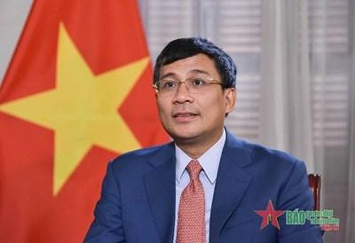 Thứ trưởng Thường trực Bộ Ngoại giao Nguyễn Minh Vũ. Ảnh: VIỆT ĐOÀN