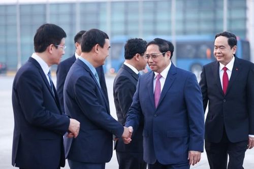 Đây là chuyến thăm chính thức Campuchia đầu tiên của Thủ tướng Phạm Minh Chính trên cương vị Thủ tướng Chính phủ và có ý nghĩa nhiều mặt. Ảnh: VGP