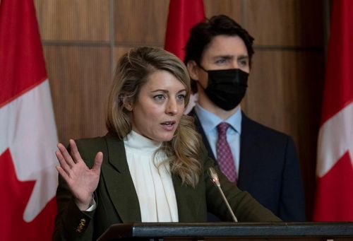 Ngoại trưởng Canada Melanie Joly. Ảnh: Reuters.