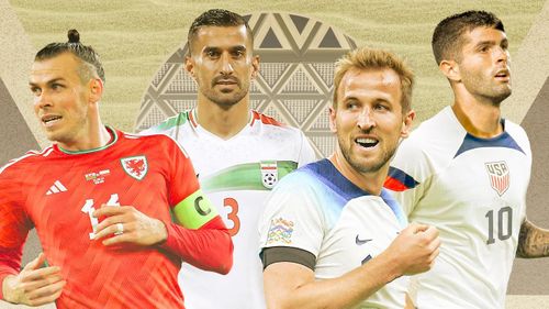  Iran rơi vào bảng đấu có sự xuất hiện của Anh, Mỹ và Xứ Wales. 