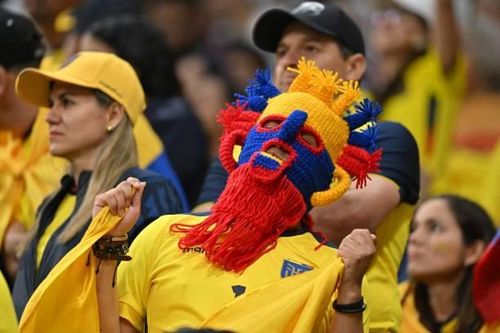 Người hâm mộ Ecuador tuy ít nhưng rất nhiệt