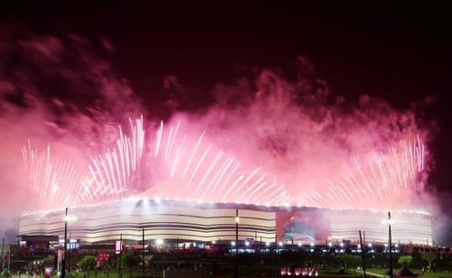 Màn bắn pháo hoa hoành tráng khép lại lễ khai mạc World Cup 2022