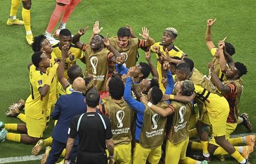 Ecuador có 3 điểm đầu tiên trong cuộc đua giành vé đi tiếp tại bảng A. (Nguồn: Getty Images)