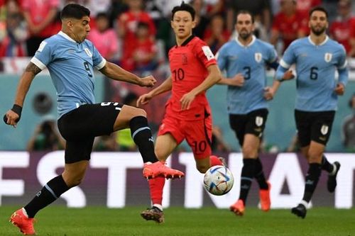 Luis Suarez và đồng đội đang dần lấy lại thế trận. (Ảnh: AFP/TTXVN)