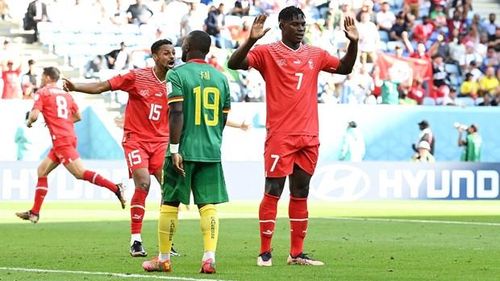 Embolo quyết định không ăn mừng sau khi lập công. (Nguồn: Getty Images)