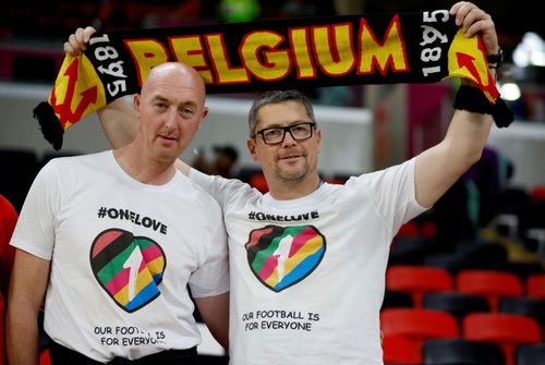 OneLove và những câu chuyện chính trị đã phủ sóng truyền thông những ngày đầu World Cup. Ảnh: Reuters. 