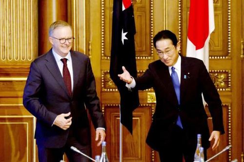 Nhật Bản và Australia ký Tuyên bố chung về Hợp tác An ninh, tháng 10/2022.