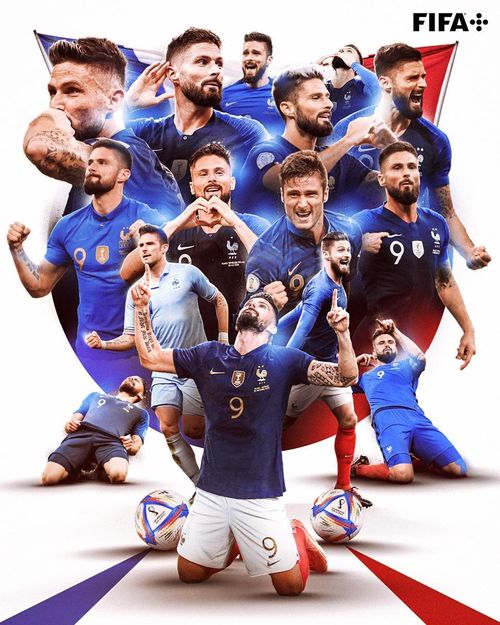 "Les Bleus" là đội châu Âu có xác suất lên ngôi ở World Cup 2022 cao nhất tính đến thời điểm hiện tại, khi được đánh giá 11,11%. Ảnh: FIFA