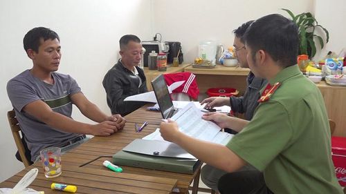 Các đối tượng tại cơ quan điều tra