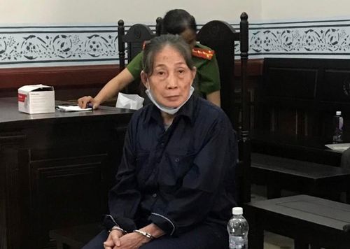 Bị cáo Huỳnh Thị Thanh Vân tại phiên tòa