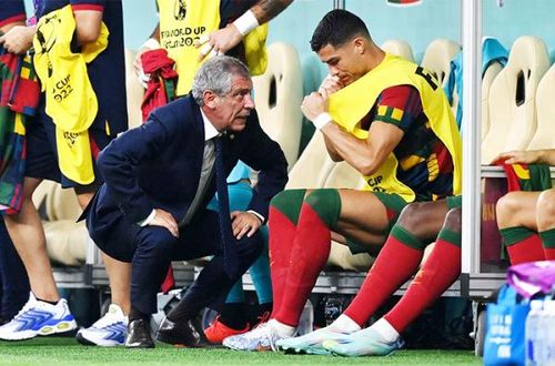 Ronaldo có thể tiếp tục dự bị. Ảnh:getty