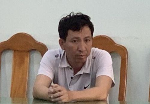 Biền Văn Út tại cơ quan điều tra.