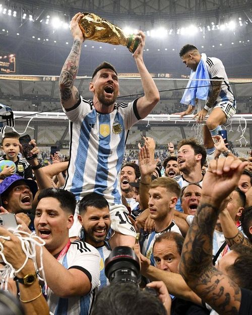 Messi như vị Á thần ở World Cup 2022.