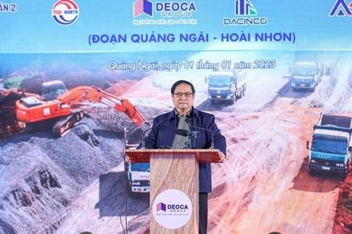  Thủ tướng phát biểu tại lễ khởi công - Ảnh: VGP/Nhật Bắc