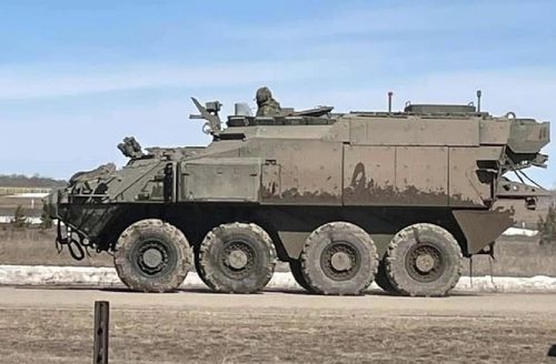 Canada đã chuyển giao thành công Xe bọc thép hỗ trợ chiến đấu (ACSV) mới tinh cho Ukraine. Ảnh minh họa - Defenseblog