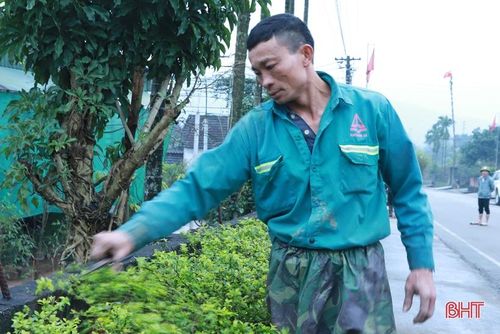 Người dân thôn Hưng Thắng chỉnh trang cảnh quan, vườn tược