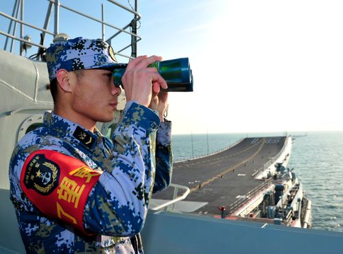 Hiện tại Trung Quốc chưa đưa ra phản ứng chính thức về lời mời gọi Ấn Độ cùng với Nhật Bản tham gia Liên minh AUKUS, có lẽ Bắc Kinh đang chờ đợi quyết định chính thức của hai quốc gia trên nhằm phản ứng thích hợp.