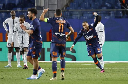 Montpellier nhen nhóm hi vọng với bàn rút ngắn tỉ số xuống còn 1-2 cho công của Nordin, ở phút 89