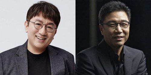Lee Soo Man và Bang Si Hyuk (trái)