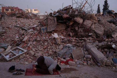Hậu quả của trận động đất ở thành phố Kahramanmaras, Thổ Nhĩ Kỳ. Ảnh: Reuters.