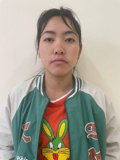 Đối tượng Dung tại cơ quan điều tra