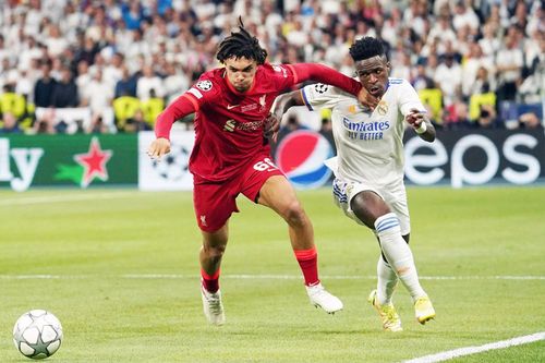 Real Madrid đánh bại Liverpool ở chung kết C1 mùa trước nhờ bàn thắng duy nhất của Vinicius