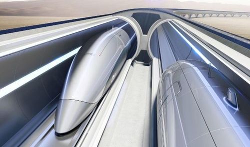 Tàu hyperloop có tốc độ gấp đôi tàu siêu tốc hiện nay.