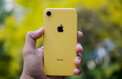  iPhone XR màu vàng. Ảnh: Digital Trends. 
