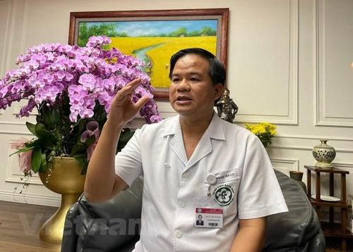 Phó giáo sư Đào Xuân Cơ - Giám đốc Bệnh viện Bạch Mai. (Ảnh: PV/Vietnam+)