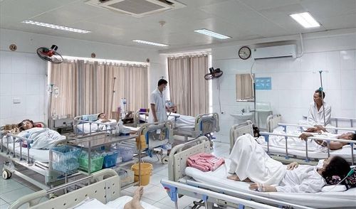 Bệnh nhân đang điều trị tại Bệnh viện Việt Đức