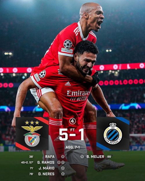 Benfica giành chiến thắng giòn giã