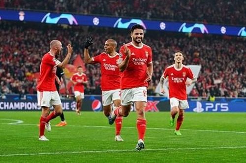 Benfica gieo sầu cho Club Brugge. (Nguồn: Getty Images)