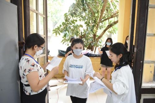 Thí sinh thi tốt nghiệp THPT năm 2022. Ảnh: Thế Đại.