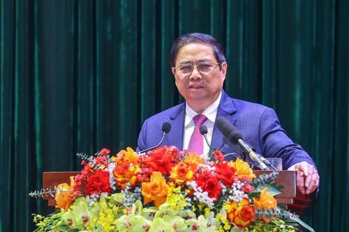 Thủ tướng Chính phủ Phạm Minh Chính phát biểu tại hội nghị
