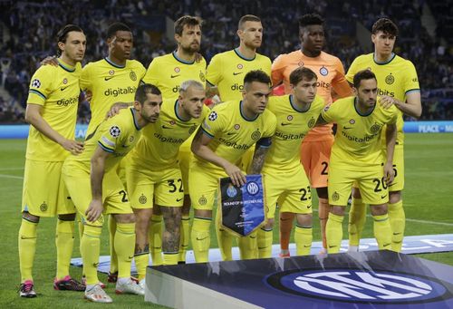 Đội hình xuất phát của Inter Milan trận lượt về vòng 1/8 Champions League, trên sân của FC Porto