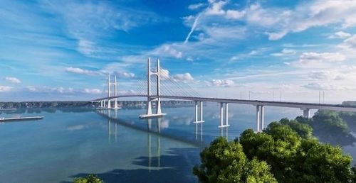 Nhà thầu xây cầu Rạch Miễu 2 hơn 581 tỷ là ai? (ảnh minh họa: Phối cảnh cầu Rạch Miễu 2, nguồn: Internet).