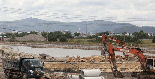 Dự án hệ thống tiêu thoát lũ sông Dinh, Tp.Quy Nhơn.