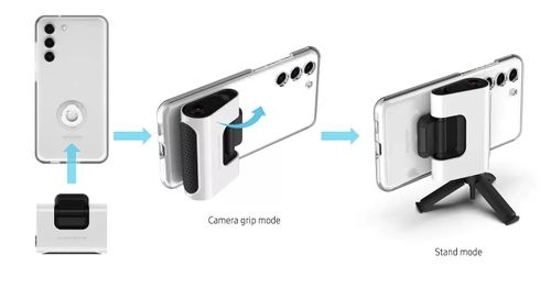 Camera Grip Stand có thể gập lại gọn gàng