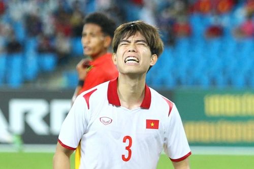 Thủ quân mới của U23 Việt Nam cố gắng cải thiện để giúp đội có kết quả tốt ở Qatar. Ảnh: Nguyên Khang.