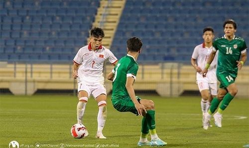 U23 Việt Nam đã sụp đổ kể từ thời điểm bị mất người. Ảnh: VFF