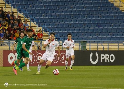 Thất bại của U23 Việt Nam trước U23 Iraq sẽ đem đến cho các cầu thủ trẻ nhiều bài học quý giá. Ảnh: VFF