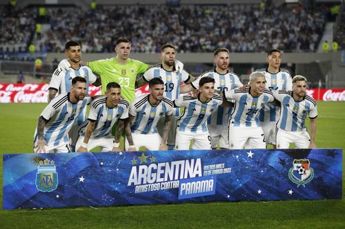 Đội hình xuất phát của ĐT Argentina trận tiếp đón Panama