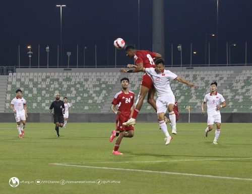 UAE đã chơi lấn lướt U23 Việt Nam ở trận đấu và có chiến thắng đậm 4-0 (ảnh VFF)