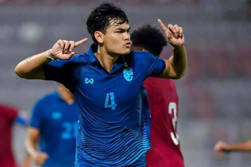 Khemdee ghi bàn trong cả 2 trận đấu vừa qua cho U23 Thái Lan
