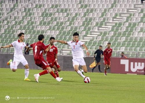 U23 Việt Nam đã tiến bộ hơn so với trận đấu đầu tiên nhưng vẫn chưa đủ tốt để có được kết quả tích cực. Ảnh: VFF