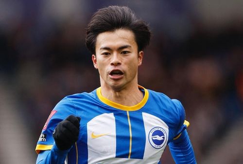Brighton chỉ tốn 2,8 triệu bảng để chiêu mộ Mitoma. Ảnh: Reuters.