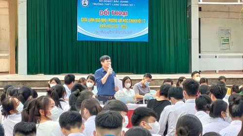 Thầy cô đối thoại và giải đáp những thắc mắc của học sinh lớp 12.