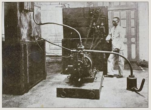 Máy phát điện được chuẩn bị sẵn sàng